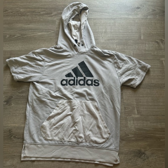 Adidas Gray Utility Jacket with Hood - Picture 1 of 4